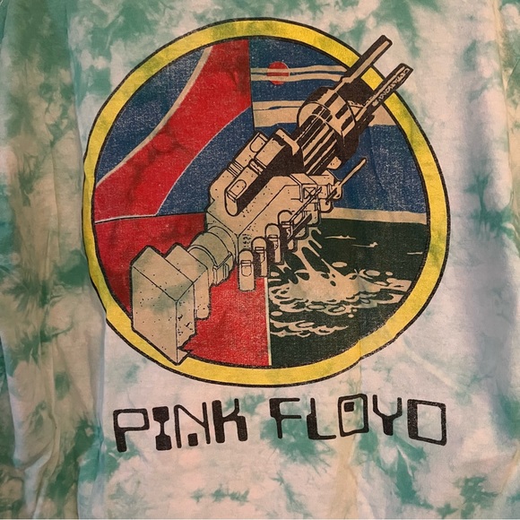 Urban Outfitters Pink Floyd Wish You Were Here Tie-Die T-Shirt - Men’s Medium - Picture 4 of 4